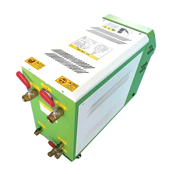 Watervorm temperatuur verwarming controlerende machine